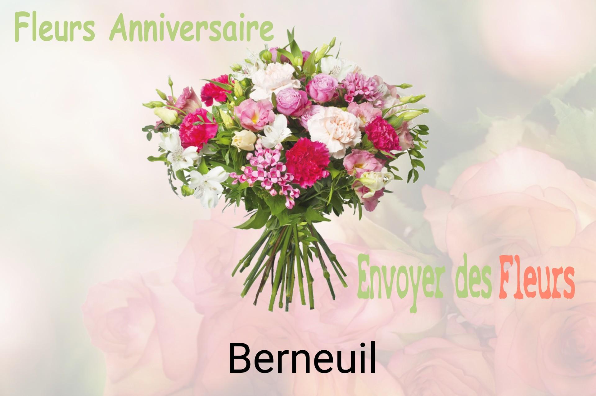 Bouquet de fleurs d’anniversaire livré à Berneuil